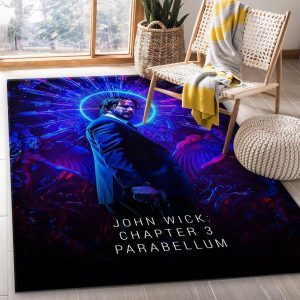 John Wick Chapter 3 2019 Area Rug Art Painting Movie Rugs Home Decor Area Rug For Living Room Bedroom Rug Home Decor