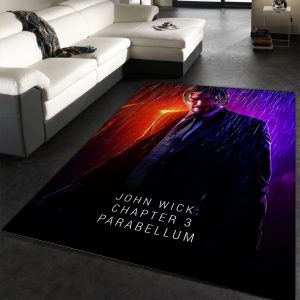 John Wick Chapter 3 Area Rug Movie Rug Us Gift Decor Area Rug For Living Room Bedroom Rug Home Decor