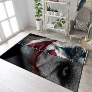 Joker 2 Faces Area Rug Floor Decor