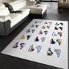 Jordan 1 Area Rug Fashion Brand Rug Christmas Gift Us Decor