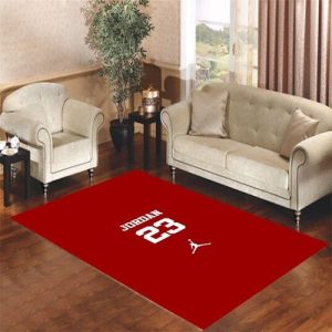 Jordan 23 Wallpaper Red Living Room Carpet Rugs Area Rug For Living Room Bedroom Rug Home Decor