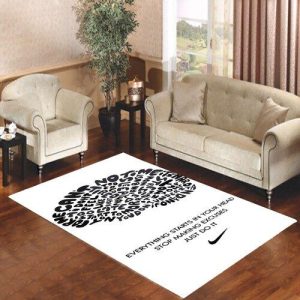 Just Do It Thinking Brain Living Room Carpet Rugs Area Rug For Living Room Bedroom Rug Home Decor