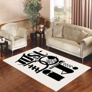 Just Do It Typography Living Room Carpet Rugs Area Rug For Living Room Bedroom Rug Home Decor