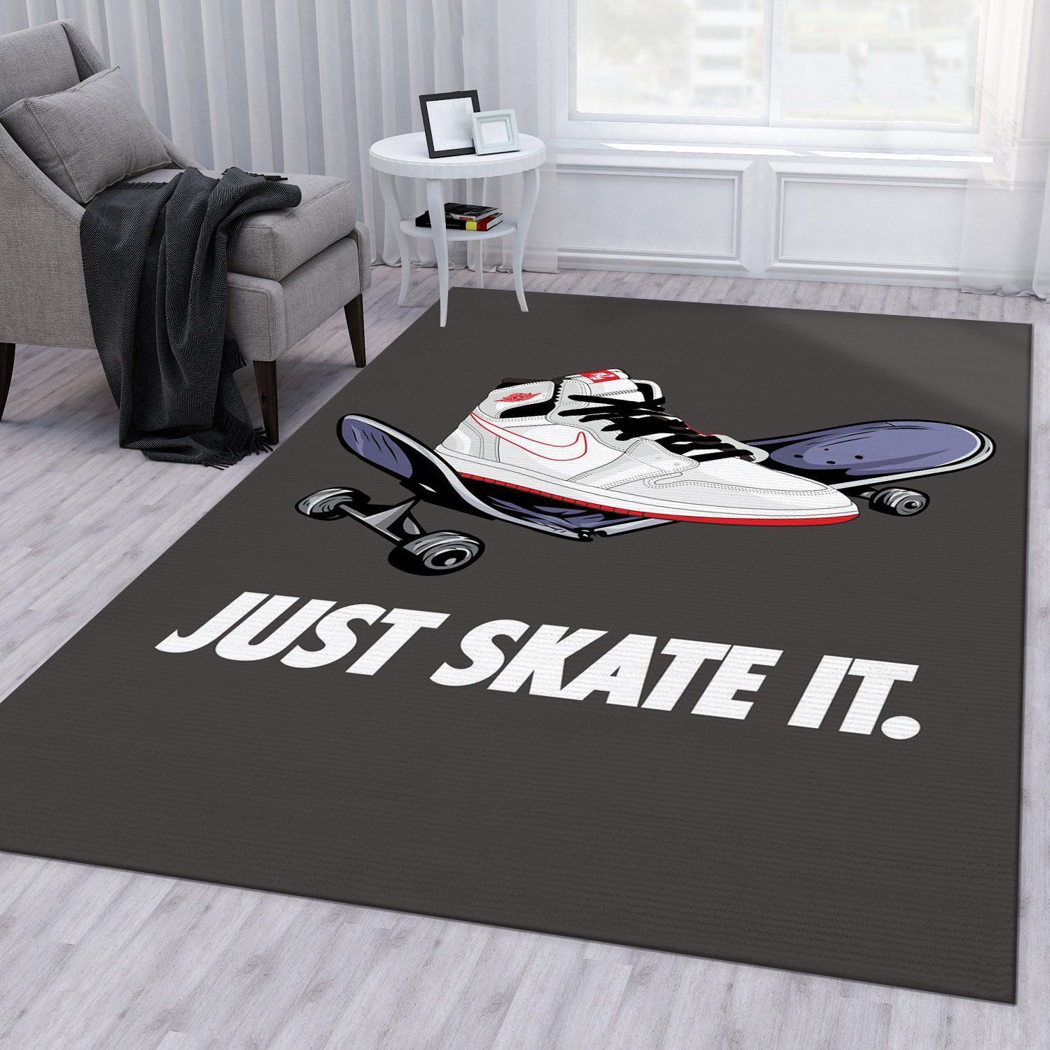 Just Skate It Sneakers Rug Living Room Rug Home Decor Floor Decor Just Skate It Sneakers Rug Living Room Rug Home Decor Floor Decor