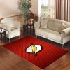 Justice League The Flash Logo Living Room Carpet Rugs Area Rug For Living Room Bedroom Rug Home Decor