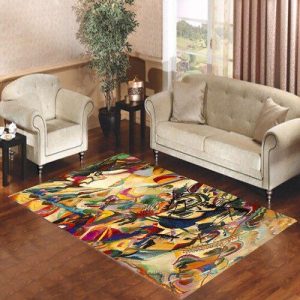 Kandinsky Composition Vii Living Room Carpet Rugs Area Rug For Living Room Bedroom Rug Home Decor
