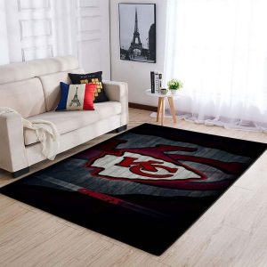 Kansas City Chiefs 02 Distressed Area Rug