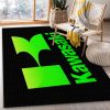 Kawasaki Hd Logo Area Rug For Christmas Living Room Rug Home Decor Area Rug For Living Room Bedroom Rug Home Decor