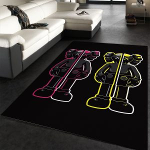 Kaws Area Rugs Living Room Rug Floor Decor Home Decor Area Rug For Living Room Bedroom Rug Home Decor