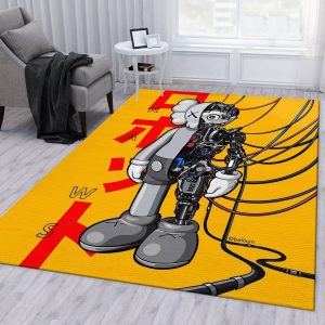 Kaws Fashion Brand Area Rug For Christmas Bedroom Rug Christmas Gift Decor Area Rug For Living Room Bedroom Rug Home Decor