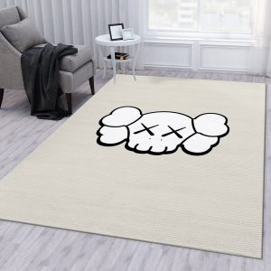 Kaws Head Rug Bedroom Rug Us Gift Decor