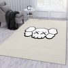 Kaws Head Rug Bedroom Rug Us Gift Decor Area Rug For Living Room Bedroom Rug Home Decor