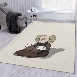 Kaws Illustration Area Rug Living Room Rug Floor Decor Home Decor Area Rug For Living Room Bedroom Rug Home Decor