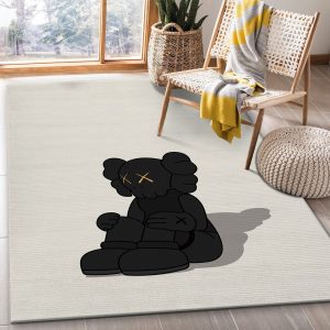 Kaws Illustration Area Rug Living Room Rug Us Gift Decor Area Rug For Living Room Bedroom Rug Home Decor