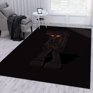 Kaws Lie Glow Area Rug For Christmas Living Room Rug Floor Decor Home Decor Area Rug For Living Room Bedroom Rug Home Decor