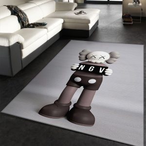 Kaws Rug Living Room Rug Christmas Gift Us Decor