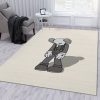 Kaws Small Lie Figure Rug Living Room Rug Christmas Gift Us Decor