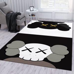 Kaws Ver2 Fashion Brand Area Rug Living Room Rug Us Gift Decor Area Rug For Living Room Bedroom Rug Home Decor