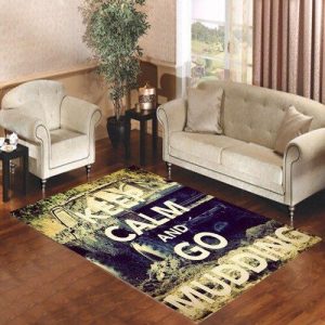 Keep Calm Go Mudding Living Room Carpet Rugs Area Rug For Living Room Bedroom Rug Home Decor