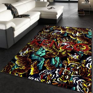 Kenzo Logo Rug Fashion Brand Rug Home Decor Floor Decor