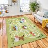 Kids Maze Game Cute Frogs Rug Carpet Kids Rug Room Decor