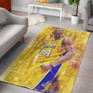 Kobe Bryant Legends Never Dies Area Rug Rugs For Living Room Rug Home Decor Area Rug For Living Room Bedroom Rug Home Decor