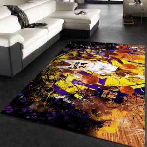 Kobe Legend Area Rug Geeky Carpet Home Decor Bedroom Living Room Decor