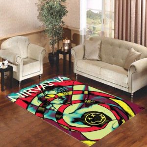 Kurt Cobain Nirvana Pop Art Living Room Carpet Rugs Area Rug For Living Room Bedroom Rug Home Decor
