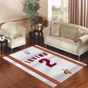 Kyrie Irving Cavs Jersey Living Room Carpet Rugs Area Rug For Living Room Bedroom Rug Home Decor