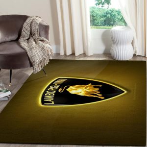 Lamborghini Logo Supercars Area Rugs Living Room Carpet Local Brands Floor Decor The Us Decor