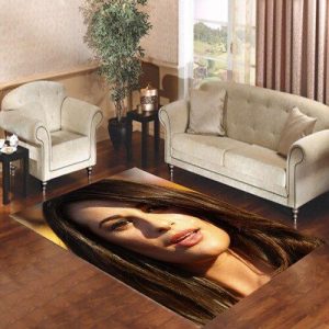 Lea Michele Face Living Room Carpet Rugs Area Rug For Living Room Bedroom Rug Home Decor