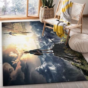 Legend Of Zelda Breath Of The Wild Area Rug For Christmas Living Room Rug Christmas Gift Us Decor