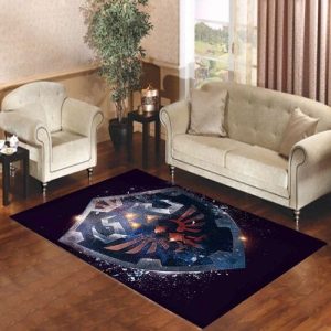 Legend Of Zelda Epuc Hylian Shield Living Room Carpet Rugs Area Rug For Living Room Bedroom Rug Home Decor