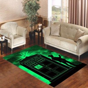 Light Green Clouds Doctor Who Tardis Living Room Carpet Rugs Area Rug For Living Room Bedroom Rug Home Decor