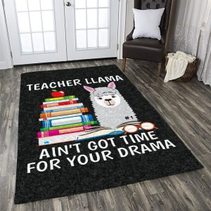 Llama And Book Cld020831 Nn Rug Carpet Area Rug For Living Room Bedroom Rug Home Decor