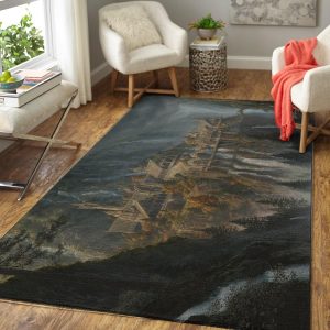 Lord Of The Rings Area Rug – Home Decor – Bedroom Living Room Decor