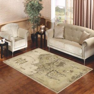 Lord Of The Rings Map Of Middle Earth Living Room Carpet Rugs Area Rug For Living Room Bedroom Rug Home Decor