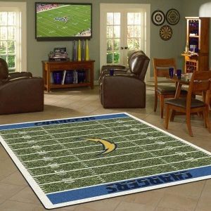 Los Angeles Chargers Rug