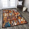 Love Guitars Rectangle Rug Carpet 26 Area Rug For Living Room Bedroom Rug Home Decor