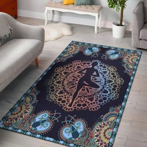 Love Yoga Rectangle Yh16355 Rug Carpet Area Rug For Living Room Bedroom Rug Home Decor