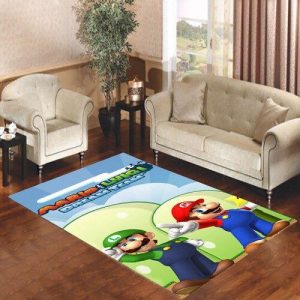 Luigi Face And Mario Living Room Carpet Rugs Area Rug For Living Room Bedroom Rug Home Decor