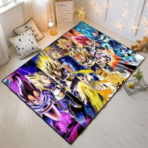 Luxury Rug Carpets Dragon Ball Vegeta Area Rug For Living Room Bedroom Rug Home Decor