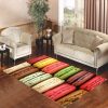 Macaron Cookie Cute Rainbow Color French Living Room Carpet Rugs Area Rug For Living Room Bedroom Rug Home Decor