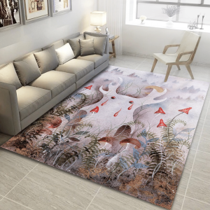 Magic Fantasy Whimsical Creature Rug Gothic Rug Home Decor