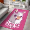Mama Llama Nursery Rug