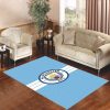 Manchester City Elegant Logo Living Room Carpet Rugs Area Rug For Living Room Bedroom Rug Home Decor