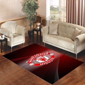 Manchester United Logo Living Room Carpet Rugs Area Rug For Living Room Bedroom Rug Home Decor