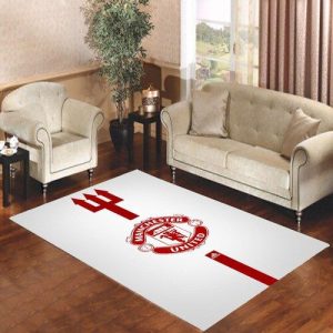 Manchester United White Living Room Carpet Rugs Area Rug For Living Room Bedroom Rug Home Decor