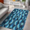 Mandala Waves Bohemian Pattern Area Rug Bohemian Rug Floor Decor