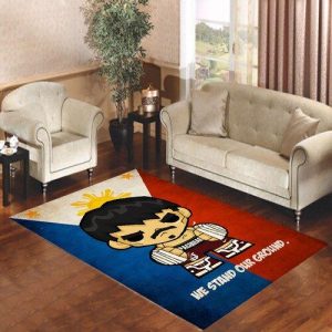 Manny Pacquiao Logo Living Room Carpet Rugs Area Rug For Living Room Bedroom Rug Home Decor